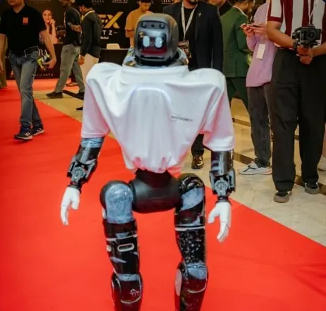 Robot activation on the red carpet